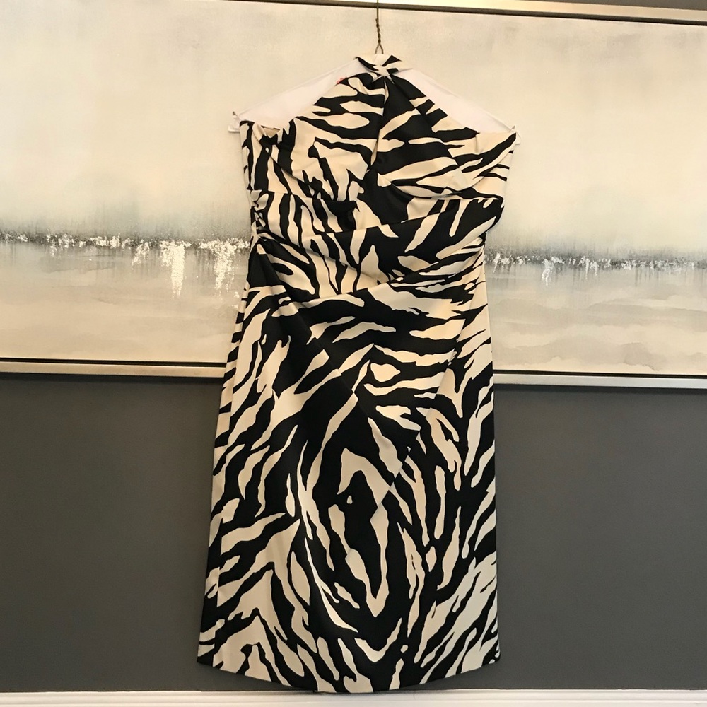 Animal print dress
